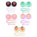 Ultechnov 5st contact lens container case holder lentiletui holder for lens containers Local travel case sweet travel care set container for eye lenses organizer pp travel eye protection
