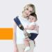 Mivofun Portable Baby Carrier, Ergonomic Adjustable Widen Separate Padded Shoulder Straps, Soft Breathable Child Slings for Infants and Toddlers up to 55Lbs,5-42 Months (Deep Blue)