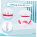 PLAFOPE Body Massager - 1 Piece Massage Instrument 9.5x9.5cm - Red | International Shipping Available - Buy Online on GoSupps.com