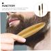 Buy Hemoton 1 Set Hair Dust Brush & Wooden Comb - Men's Beard Grooming & Hairdressing Tool - Ideal Barber Brush for Perfect Beard Care - Buy Online on GoSupps.com