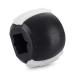 Jaw Exerciser Face and Neck Exerciser Double Chin Reducer Eliminator for Jaw Exercise Ball to Face Lift Chisel Chin Slimming & Neck Muscle Helps Reduce Stress and Cravings Black_40LBS