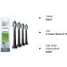 Philips Sonicare Optimal Whitening Black BrushSync Heads - 4 Pack | Compatible with All Sonicare Handles - Buy Online on GoSupps.com
