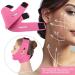 Face Slimming V Face Line Belt | Breathable Chin Lift Up Anti Wrinkle Sleep Strap - Red - Buy Online on GoSupps.com