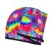 Tie Dye Coral Velvet Dry Hair Cap - Ultimate Hair Protection for Home Travel Pool Parties & Beaches - Buy Online on GoSupps.com