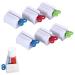 Tube squeezer tube press tube press tube press for toothpaste toothpaste press tube squeeze for toothpaste hand cream polygel tubes cleaning milk color tubes cosmetics 6 pieces
