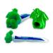 Funny Ogre Toothpaste Dispenser 3D Printed Gag Gift Cap for Kids and Adults | Green Pooping Cap