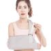 Mobestech Arm Sling Shoulder Immobilizer - Adjustable Support for Broken Shoulder - Child-Friendly Grey Strap - Buy Online on GoSupps.com