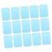 Homsfou 30 pieces sheet replacement gelpads for abdominal stimulators Gelpads for Bollenoner Hydrogel Pads Hydrogel pads Super conductive gel pads 6cm Patch ABS sticker glue white m white