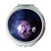 Mirror dreaming earth botanicals mouse away Earth Moon Space Space Travel Astronomy Universe makeup mirrors pocket mirror portable mirror