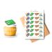 24x Pre-cut Snooker Pool 3-4cm Edible Wafer Card Standing Cupcake Toppers Birthday Party Cake Decorations (Premium Wafer Card)