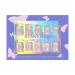 Buy Cute Short White Pink Press On Nails - 24pcs Square Fake Nails Set with Adhesive Tabs & Nail File for Women - Buy Online on GoSupps.com