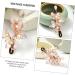 minkissy 1pc Antique Hairpin Hair Clasp Floral Headpiece Flower Hair Clip Vintage Hairpin Chinese Hair Barrettes Pink Hair Clips Floral Hair Clip Hair Clamps The Flowers Alloy Issue Card - Buy Online on GoSupps.com