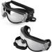 JIAMIAN Dog Goggles - Anti-UV Windproof Eye Protection for Medium & Large Dogs, Black - Buy Online on GoSupps.com
