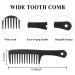 12PCS Professional Styling Hair Comb Set for Women & Men - Wide Tooth & Rat Tail Combs for Curly Hair - Salon Quality Parting Comb Set for All Hair Types - Teasing & Styling - Buy Online on GoSupps.com