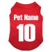 Petitebelle Customisable National Theme Dog Shirt England-1 Size M England-1 medium