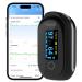 Continuous sleep pulse oximeter with 80 hours of data recording rechargeable oxygen saturation measuring device for fingers portable pulse knife with car data synchronization function function