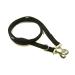 Police Style Dog Training Lead Double Ended 5ft (1.5 Metres Approx) Adjustable Leash Multi-Functional In Cushion Webbing (20mm Black) 20mm Black