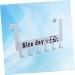 Alipis Over Door Clothes Hanger Rack Over The Door Coat Rack Storage Rack Coat Hanger Hanging Door Indoor medium White - Buy Online on GoSupps.com