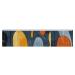 Resistance Bands Exercise Bands Orange Brown Oval Printed Elastic Band Leg Bands Resistance Fitness Bands Fabric Resistance Bands