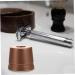Angoily Universal Shaving Stand & Toothbrush Holder - Metal Razor Base & Small Knife Holder - Buy Online on GoSupps.com