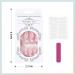 Vatocu Long Pink Matte Coffin Press-On Nails | 24pcs Acrylic Glue-On False Nails for Women & Girls - International Shipping Available - Buy Online on GoSupps.com