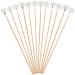 Ear Cleaner Goose Hair Ear Pick 12Pcs Bamboo Handle Ear Wax Remover Ear Picker Cleaner Ear Curette Cleaning Stick Wood Earwax Removal Tool for Adult Men Women Ear Care Supplies