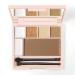 Boobeen 6 Colors Cream Contour Makeup Palette Highlighter and Bronzer Palette Powder Kit with Mirror&Brush Waterproof Concealer for Women 01