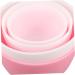 Vaguelly Bol de M lange Silicone pour Masque Facial Souple Applicateur Compact pour Usage Domestique et Voyage Ensemble DIY de Rose et Blanc - Buy Online on GoSupps.com