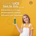 ClearLice 8 oz Hair Lice Treatment Shampoo - Natural & Effective One Day Treatment for Children & Teens - Fresh Peppermint Scent - Buy Online on GoSupps.com