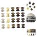 EXCEART 100 Sets Lash Rivet Boxed Diy Crafts Brass Rivets Double- Sided Rivets Diy Studs Self Made Component Assorted Color 0.8x0.8cm - Buy Online on GoSupps.com