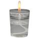 Firefly Zen Petite Refillable Glass Essential Oil Lamp Aromatherapy Scented Candle - Votive Size - Easily Change Essential Oils and Home Fragrances