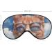 Summer Cat Sleep Mask - Orange Cat Sunglasses Eye Cover with Adjustable Strap | Soft Light-Blocking Blindfold for Women - Buy Online on GoSupps.com