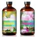 Magnolia Essential Oil and Jasmine Essential Oil 16 Fl Oz - Magnolia & Jasmine Oil for Diffuser Aromatherapy Home Fragrance Skin & Hair Care DIY Candle & Soap Making Yoga
