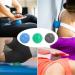 Igelball Hard Massage Ball Set - Nubby Foot Hand & Back Pain Relief for Plantar Fasciitis & Muscle Regeneration - Gray - Buy Online on GoSupps.com