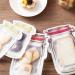BKpearl 40 Pcs Mason Jar Bottles Bags Portable Food Storage Bag Snack Ziplock Bags Reusable Airtight Seal Storage Bags Leakproof Food Saver Bags for Travel Camping Picnic - Buy Online on GoSupps.com