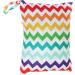 FENICAL Stylish Mom Infant Diaper Bag - Waterproof Reusable Nappy Bag with Dual Zipper Rainbow Design - Buy Online on GoSupps.com