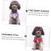 Buy Nusitou 4-Piece Pineapple Summer Pet Shirt Set for Dogs | Stylish Hawaiian Costumes for Golden Retrievers & Small Breeds - XS - Buy Online on GoSupps.com
