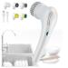Bathtub Scrubber Electric with 5 Changing Heads Cleaning Brush Electric USB Charging 360 Vibration Cleaning Electric Scrubber for Cleaning Tile Floor Window