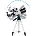 ESAKO Telescope for Kids & Astronomy Beginners  70mm Aperture Portable Telescopes with 3 Eyepieces  Height Adjustable Tripod & Phone Adapter Gift for Kids 30070 White - Buy Online on GoSupps.com