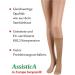 Buy 23-32 mmHg Assistica Medical Compression Stockings | Class 2 Open Toe Knee Socks for Men & Women | Support Stockings Large Beige (158-170 cm) - Buy Online on GoSupps.com