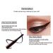Go Ho Matte Brown Gel Eyeliner - Waterproof, Smudge-proof, Long-lasting Cream with Brush - 2 Brown - Buy Online on GoSupps.com