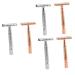 Angoily 6 Pcs Shaver Tool Ma The Head Is A Zinc Alloy Man Metal