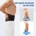 Postpartum Belly Band & Abdominal Binder - Post Surgery Tummy Tuck Belt for Men & Women | Back Support for Lower Back Pain (M-XXL Black - Buy Online on GoSupps.com
