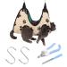 BDSHUNBF pet hammock for dogs and cats pet for ears Eye care The fur care nail cutting bathing and washing dog care claw scissors set with nail clipper nail file