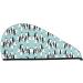 Cute Penguins Coral Velvet Dry Hair Cap | Unisex Wet Towel Wrap | Perfect for Bathroom Pool Party Beach & Home - Buy Online on GoSupps.com