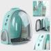 Green Bird Backpack Carrier | Portable Feeder Cups | Airline-Approved | Ventilated Space Capsule for Travel & Outdoor Use - Buy Online on GoSupps.com