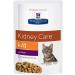 multiple Hills Prescription Diet k/d Kidney Care Cat Food 18 X 85g (6x Beef 6x Salmon 6x Chicken) with a Free Toy Ball Gift - Buy Online on GoSupps.com