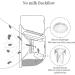 TOVVILD Duckbill Valves Silicone Diaphragm for Momcozy Wearable Breast Pump - 6 Piece Set - Buy Online on GoSupps.com