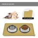 Reopet Waterproof Silicone Pet Feed Mat - Elevate Your Dog & Cat Feeding Experience | 47 x 30 cm (1 Pack) - Khaki Color - Buy Online on GoSupps.com