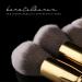 Evvie Marble White-Gold Kabuki Makeup Brush Set of 10 | Luxury Cosmetic Brushes in Elegant Case - International Shipping Available - Buy Online on GoSupps.com